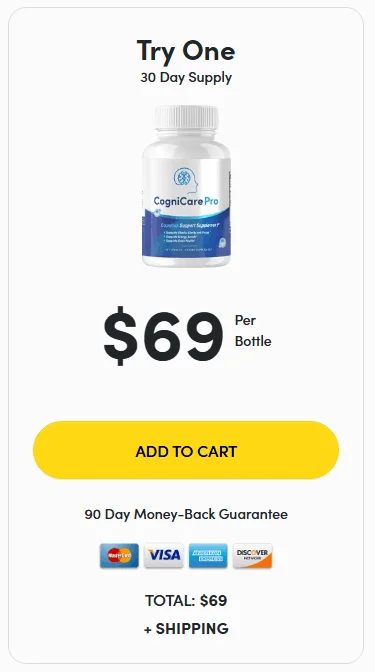 CogniCare Pro 1 bottle 30-day supply