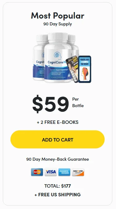 CogniCare Pro 3 bottles 90-day supply